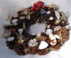 Holiday Shell Wreath