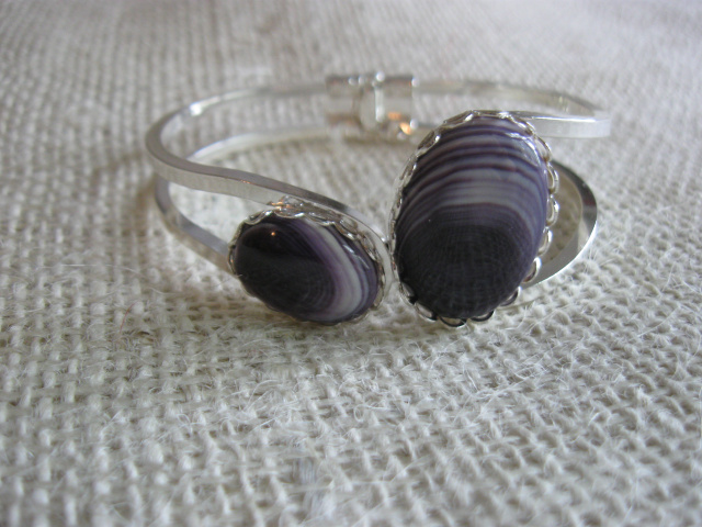 The Large Double Oval Bangle