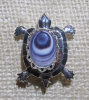 Wampum Turtle Pin